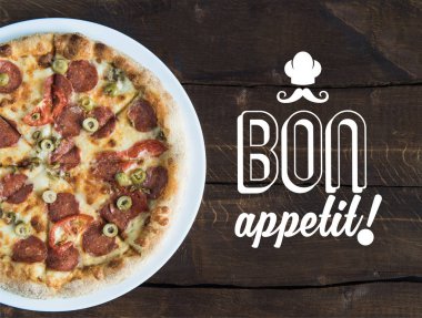 Masada lezzetli pizza 
