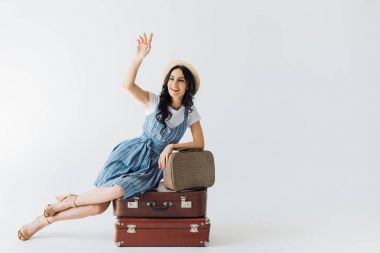 birine sallayarak kadın