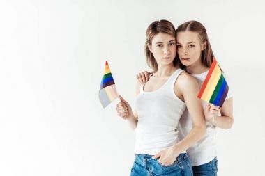 Lesbian couple clipart