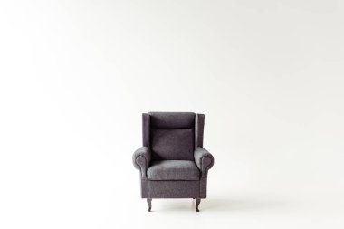 Gray Armchair clipart