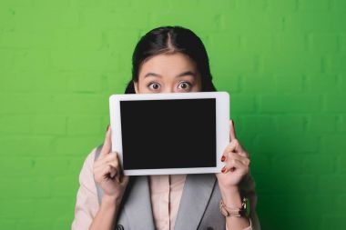 boş ekran ile dijital tablet