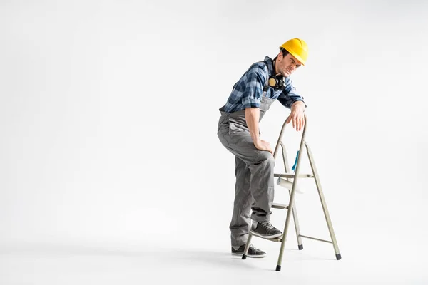 Professionnel Travailleur de la construction — Photo de stock