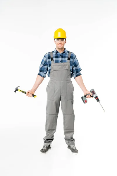 Trabalhador da construção profissional — Fotografia de Stock