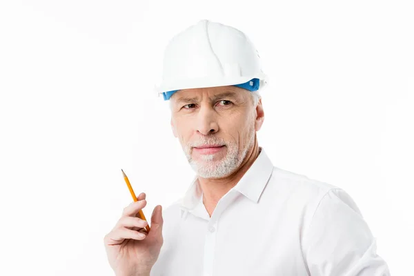 Mature male architect — Stock Photo