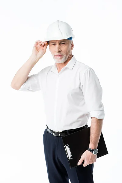 Mature male architect — Stock Photo