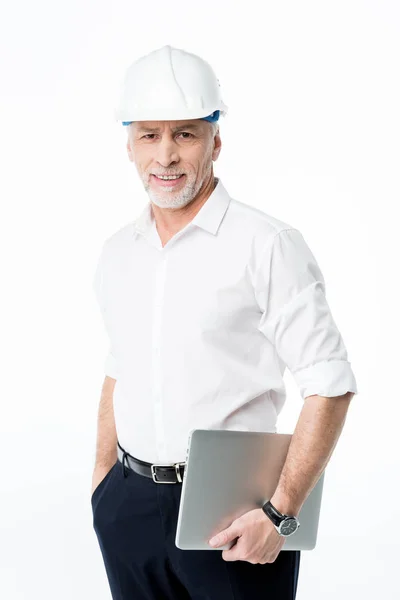 Mature male architect — Stock Photo