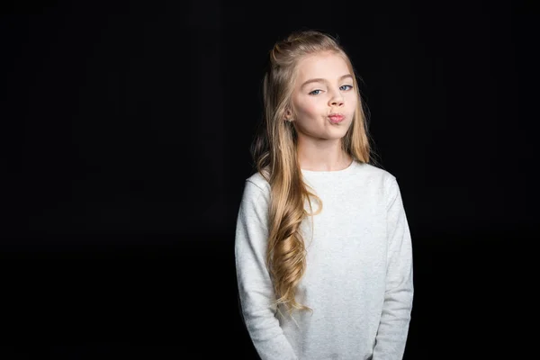 Linda chica rubia — Stock Photo