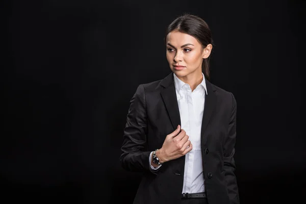 Attraente giovane donna d'affari — Foto stock