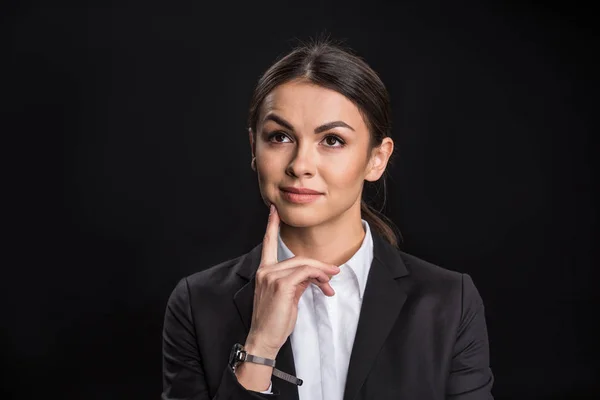 Attractive young businesswoman — Stock Photo