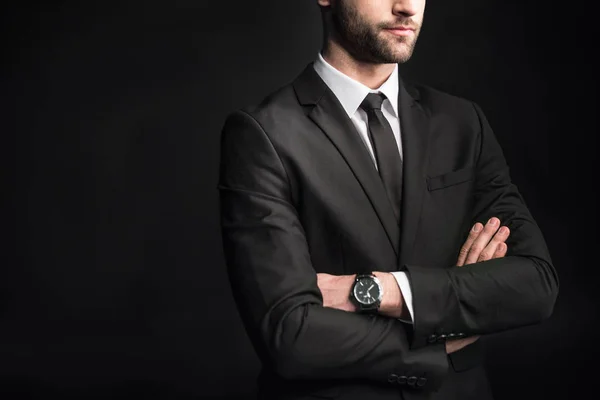 Young confident businessman — Stock Photo