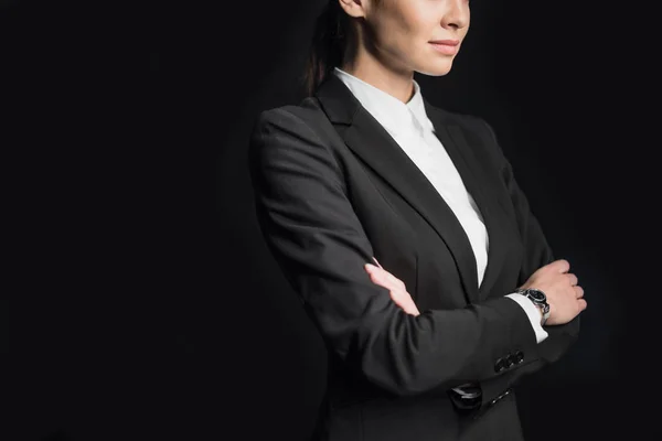 Young confident businesswoman — Stock Photo