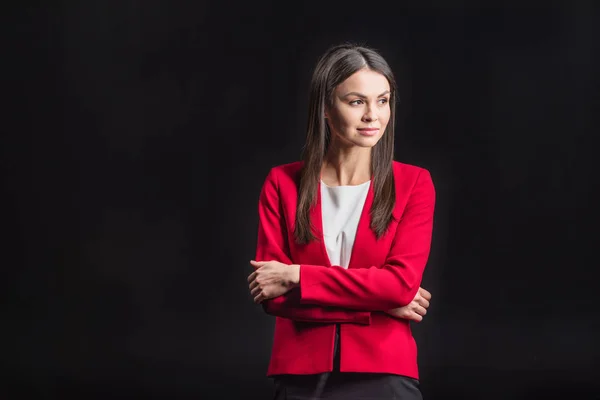 Junge selbstbewusste Frau — Stockfoto