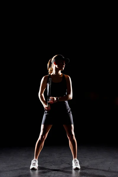 Giocatrice di tennis — Foto stock