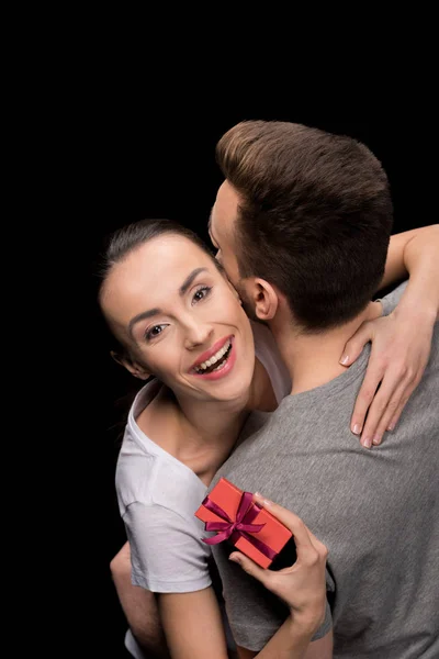 Beau couple amoureux — Photo de stock