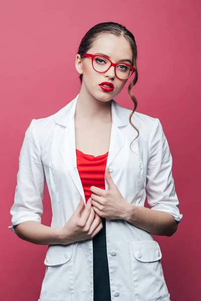 Attractive young doctor — Stock Photo