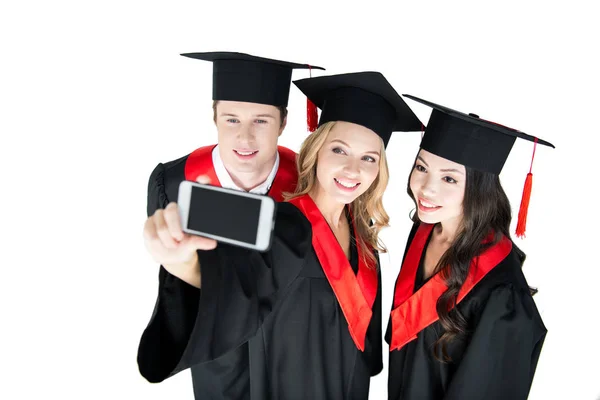 Students taking selfie — Stock Photo