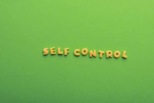 Self controt concept — Stock Photo