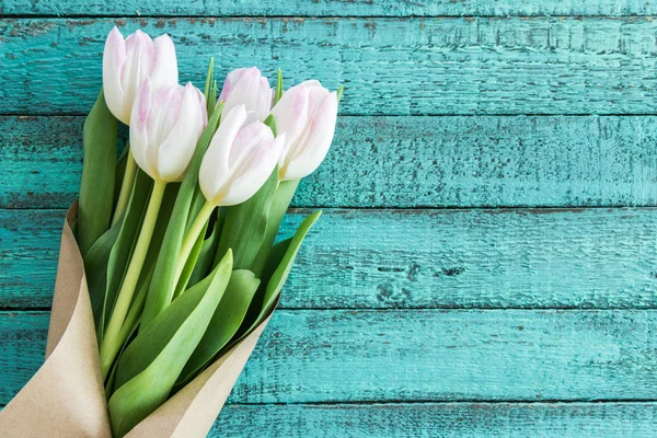 Tulipes rose clair — Photo de stock