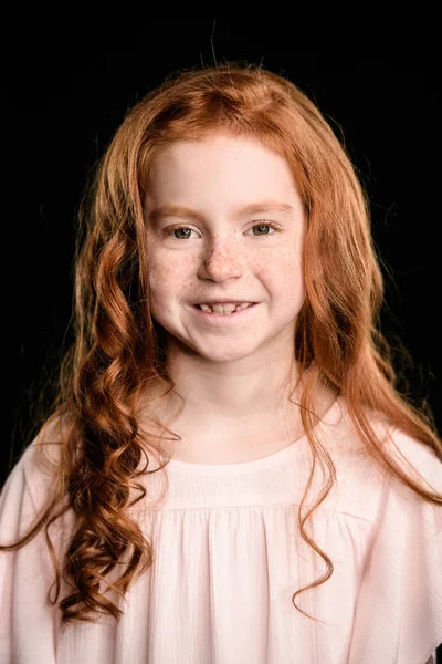 Adorable redhead girl — Stock Photo