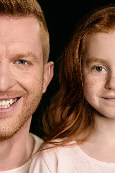 Beautiful father and daughter — Stock Photo