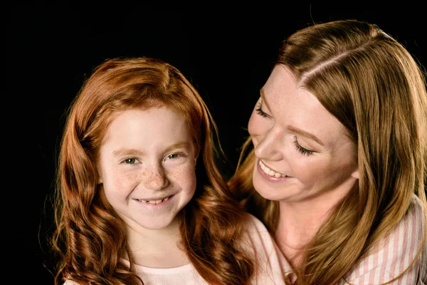 Beautiful mother and daughter — Stock Photo