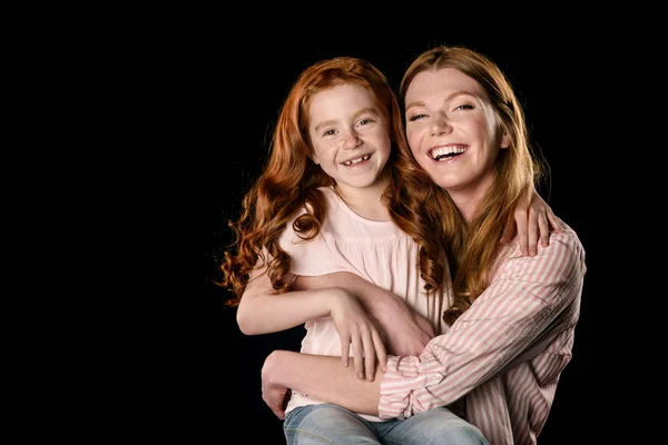 Hermosa madre e hija - foto de stock