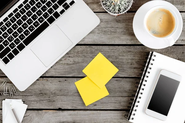 Wireless devices on workplace — Stock Photo