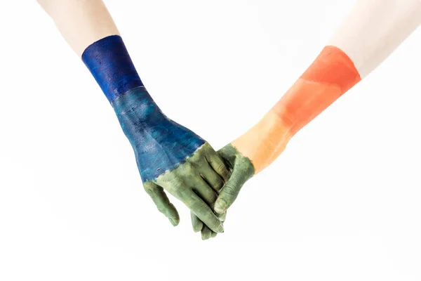 Holding hands — Stock Photo