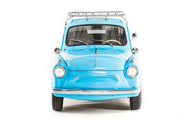 Blu auto retrò — Foto stock