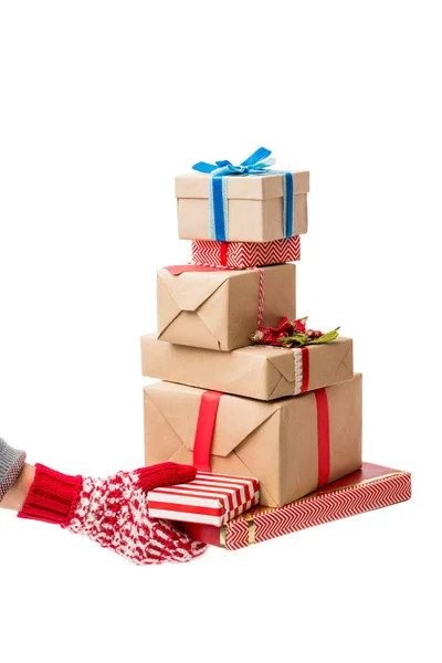 Christmas gifts — Stock Photo