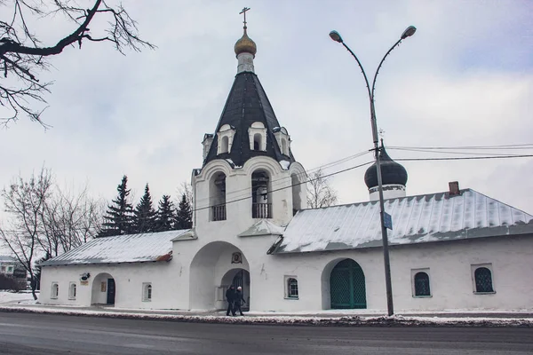 Псковская Церковь Россия Январь 2019 — стоковое фото