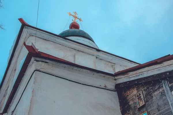 Pskov Kilisesi. - Rusya. Ocak 2019