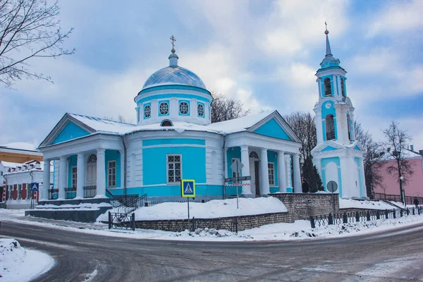 Псковская Церковь Россия Январь 2019 — стоковое фото