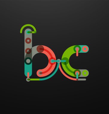 İlk harf logo marka şirket