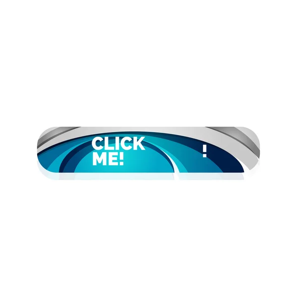 Vector abstract button template — Stock Vector