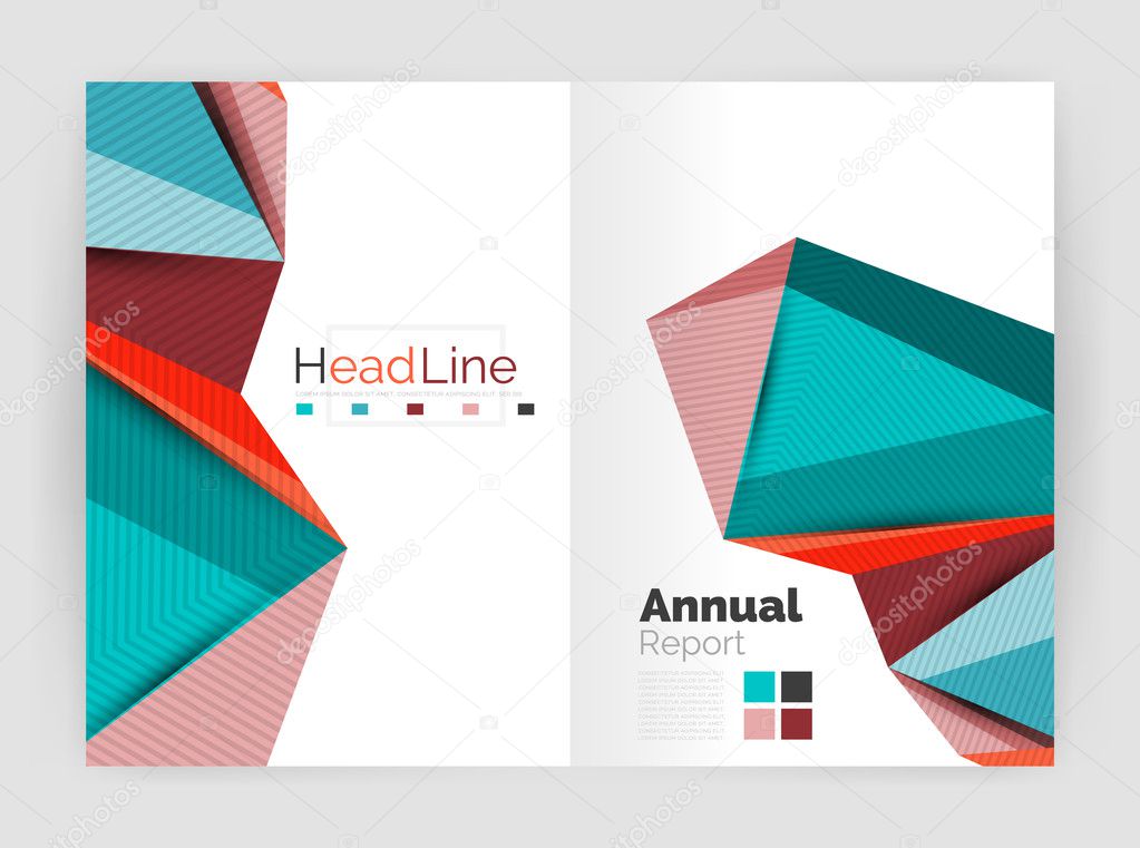 Low poly annual report