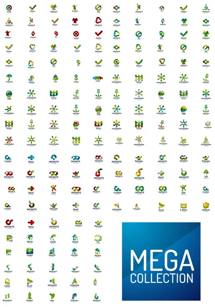 Logo mega collection — Stock Vector