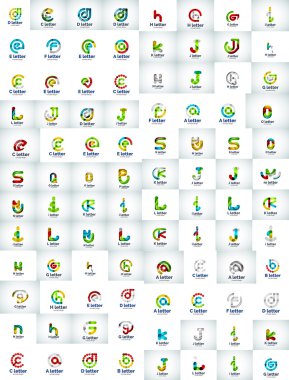 Mektup logo simgeler mega toplama