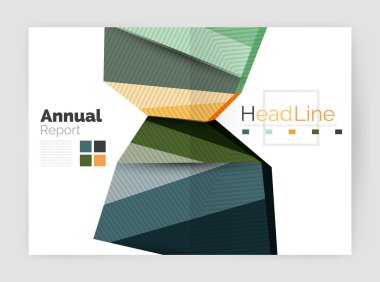 Vektör üçgen tasarım arka