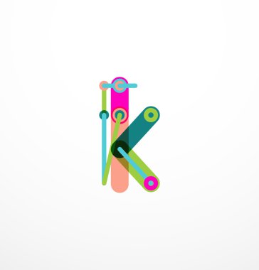 Özet satırı tasarım mektup logo