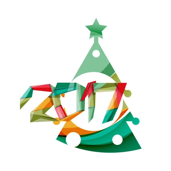 Boże Narodzenie i nowy rok wakacje elementów — Wektor stockowy
