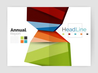 Vektör üçgen tasarım arka