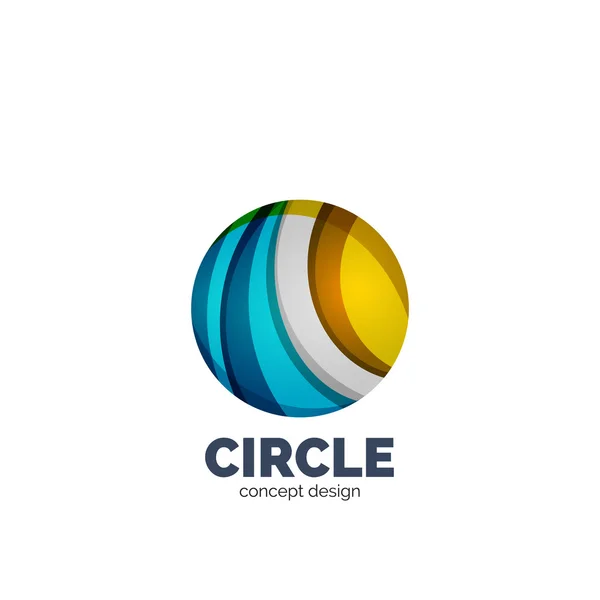 Logo wektor Abstrakcja circle — Wektor stockowy