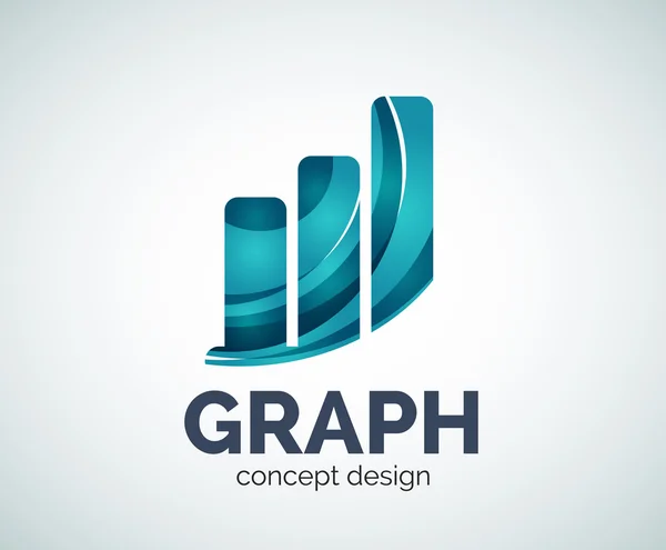 Plantilla de logotipo gráfico — Vector de stock