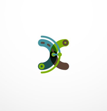 Geometrik tasarım harfler