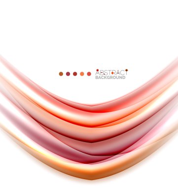 Beyaz, hareket kavramı arka plan üzerinde renkli çizgiler