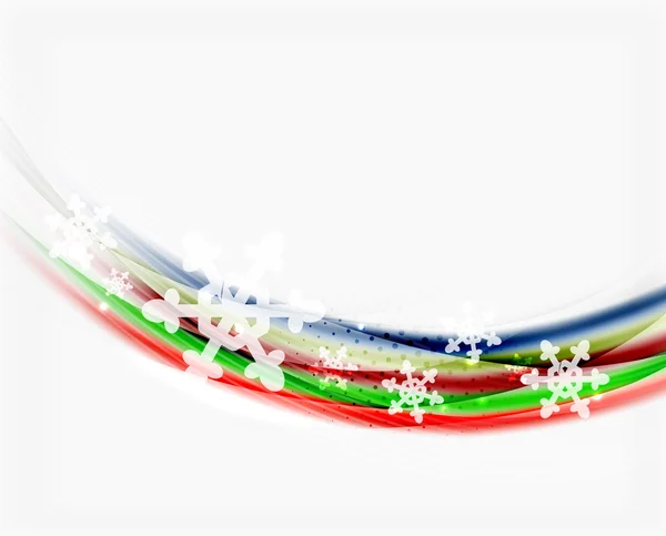 Різдвяна хвиля абстрактний фон — стоковий вектор
