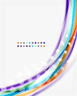Beyaz renkli düzgün çizgi. Dalga arka plan