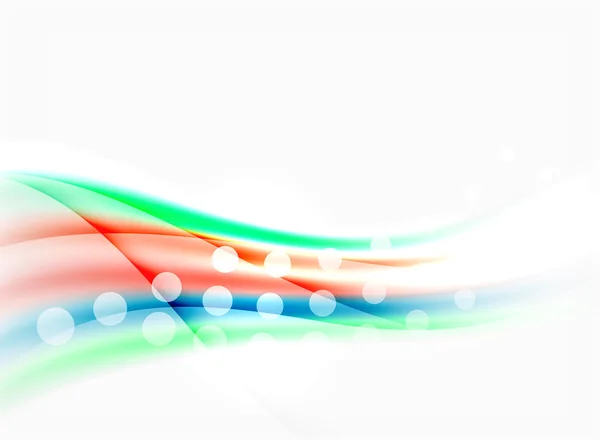 Verschwommene Wellenbewegung — Stockvektor