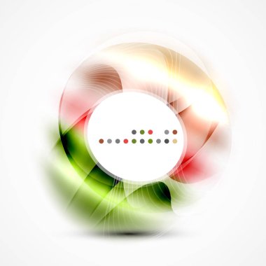 Vektör soyut bulanık girdap